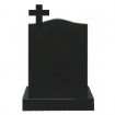 Black headstone with gold lettering WS20111715