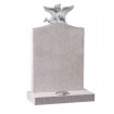 Cheap G603 Granite Headstone With Angel Statue Carved Tombstone